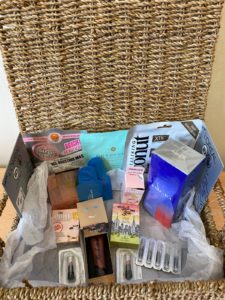 Self Care Hamper kindly donated by Kellie Fallon 
